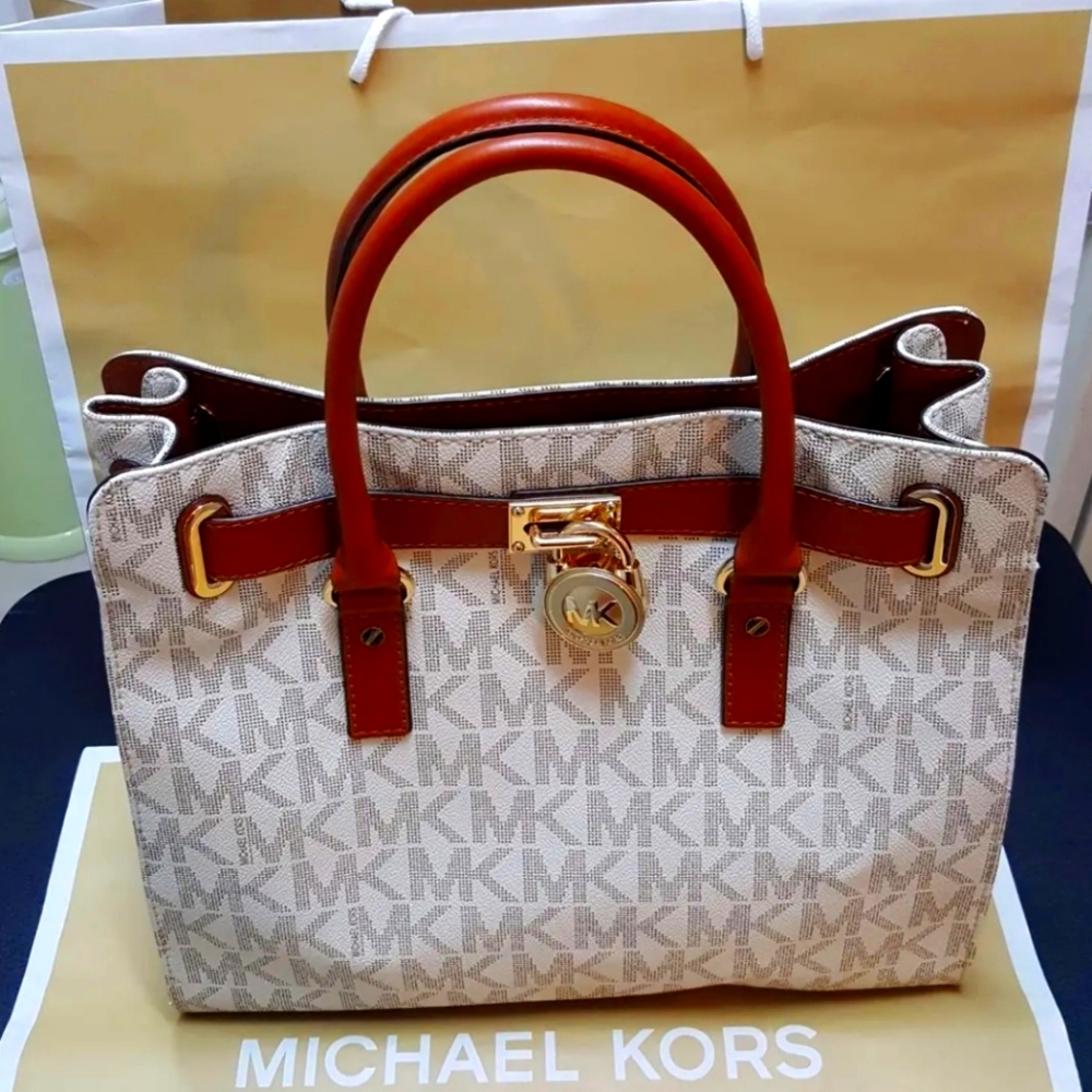 Michael Kors Hamilton PVC Vanilla